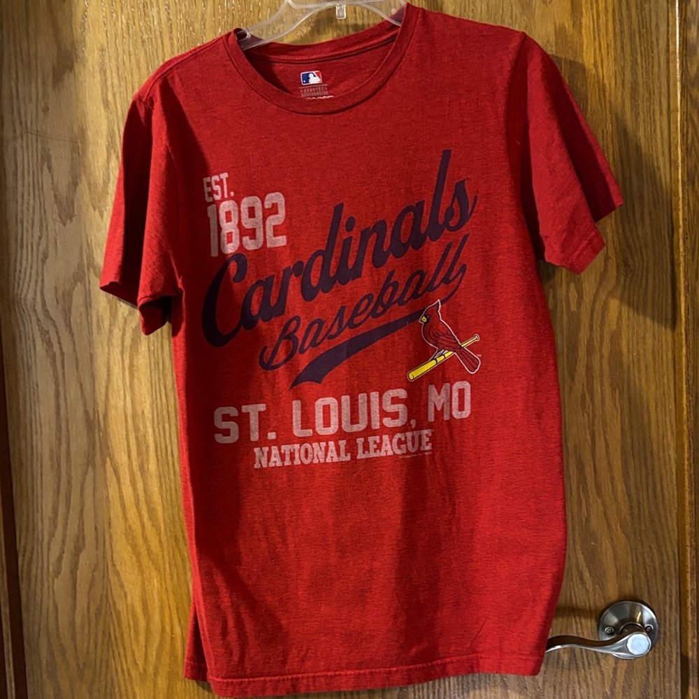 Red Cardinals Baseball T-Shirt